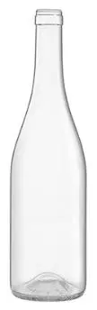 [BKW75BUR2FL] 750ml Burgundy Ecova Optima (Cork, Flint)
